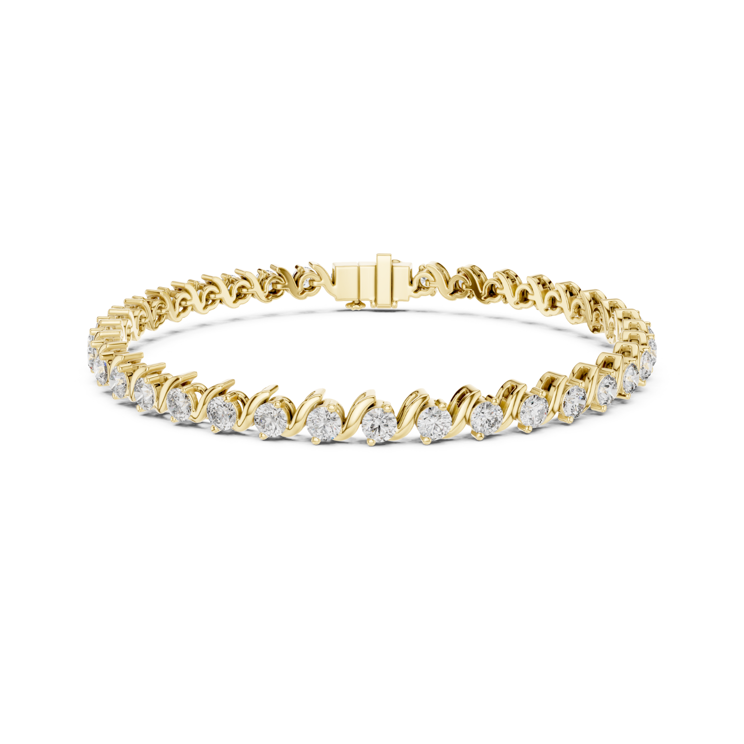 Natural Diamond Tennis Bracelet – 3.60ct EF/VS Opulent Luxe Collection