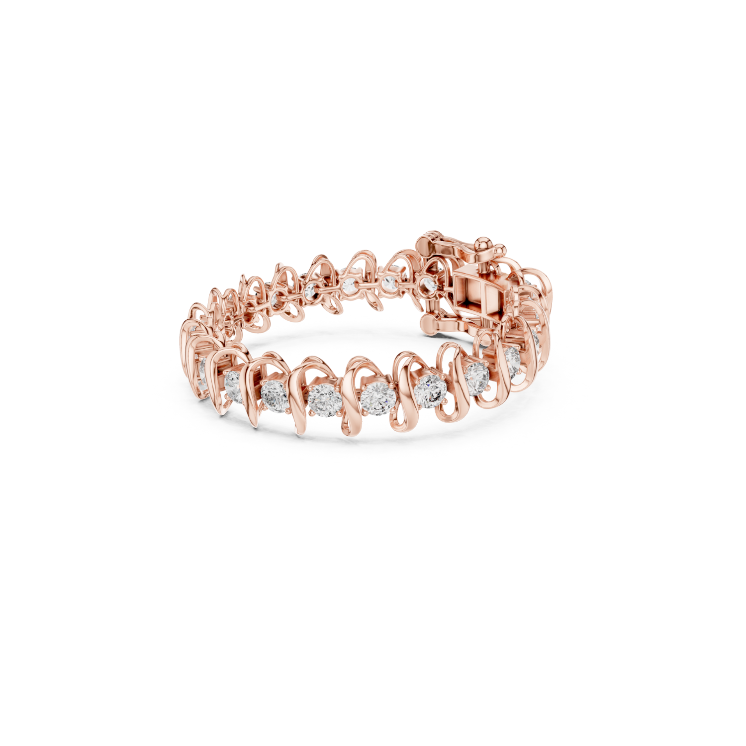 Natural Diamond Tennis Bracelet – 11.00ct H/VS2 Royal Essence Luxe Edition