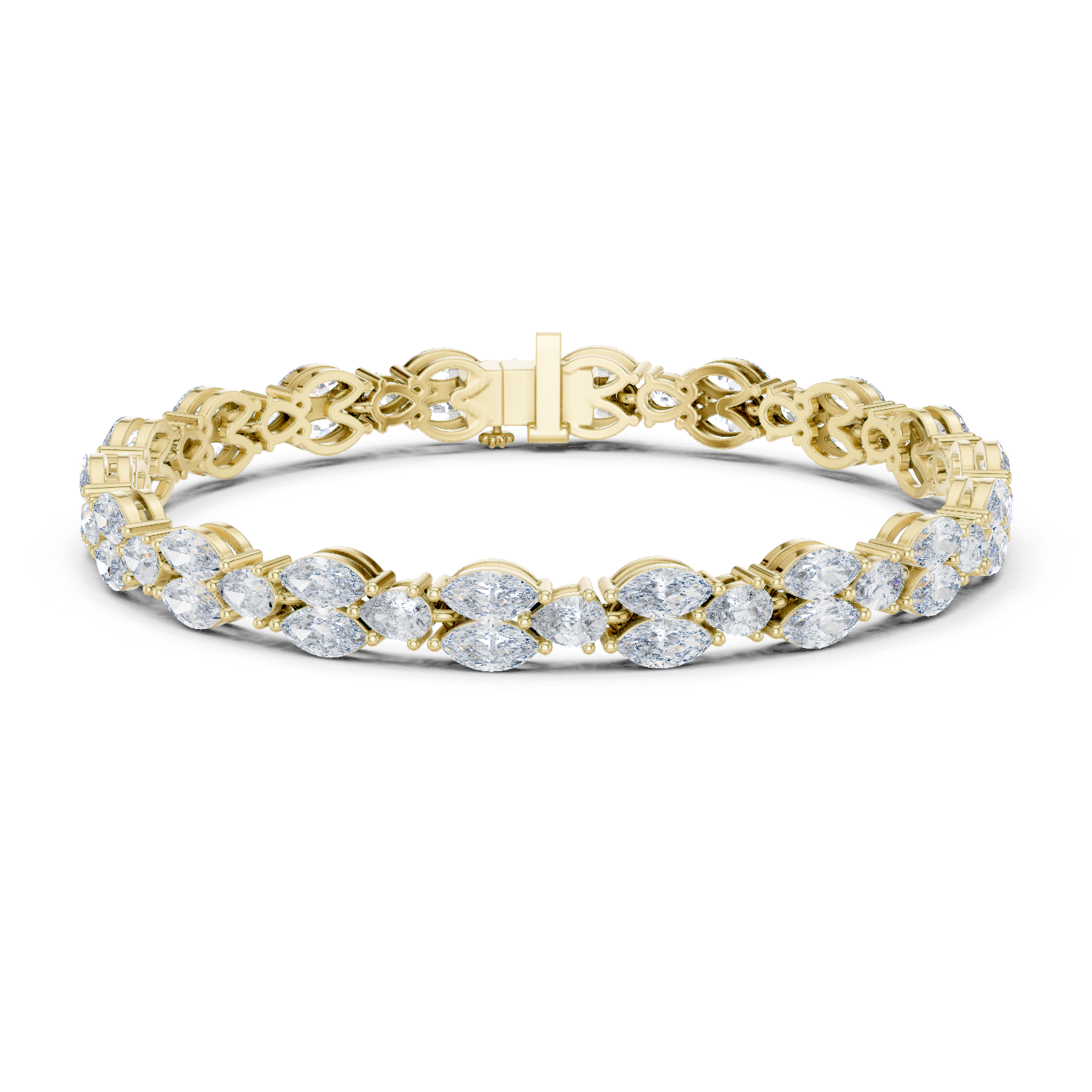 Natural Diamond Tennis Bracelet – 9.02ct GH/SI Signature Opulent Luxe