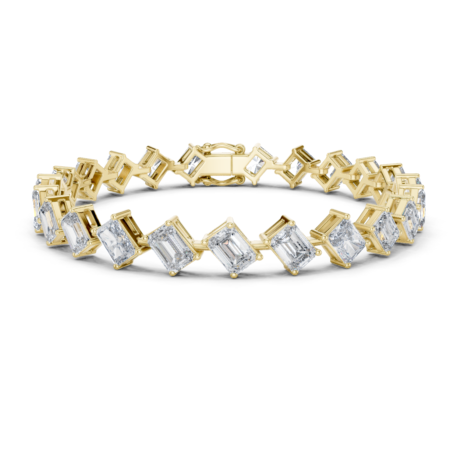 Natural Diamond Tennis Bracelet – 13.73ct I/SI1 Regal Majesty Heritage Collection