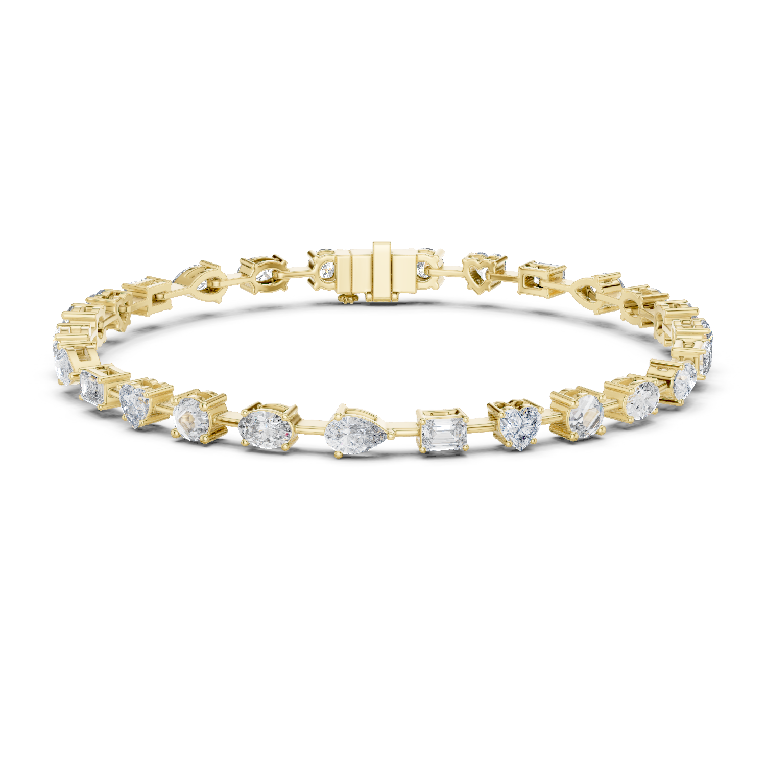 Natural Diamond Tennis Bracelet – 3.99ct GH/VS Supreme Royal Luxe
