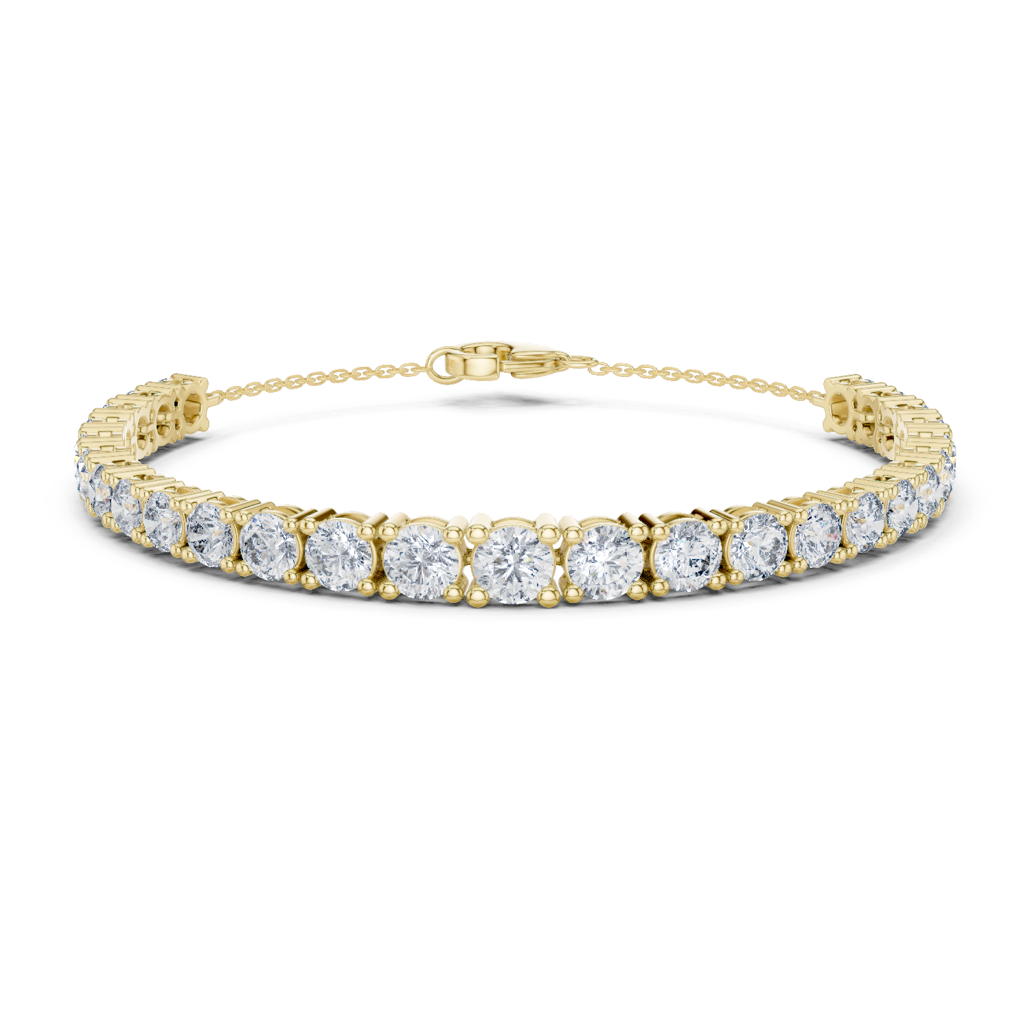 Natural Diamond Tennis Bracelet – 8.06ct H/VS1 Imperial Opulence Collection