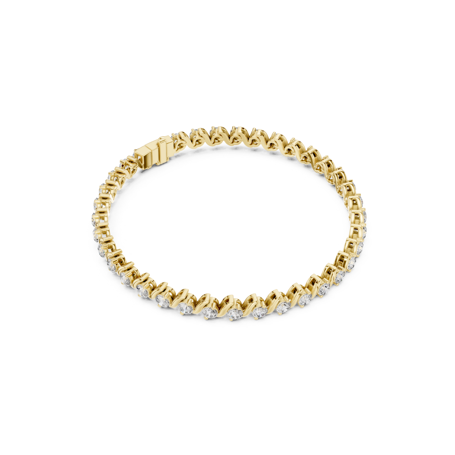 Natural Diamond Tennis Bracelet – 3.60ct EF/VS Opulent Luxe Collection