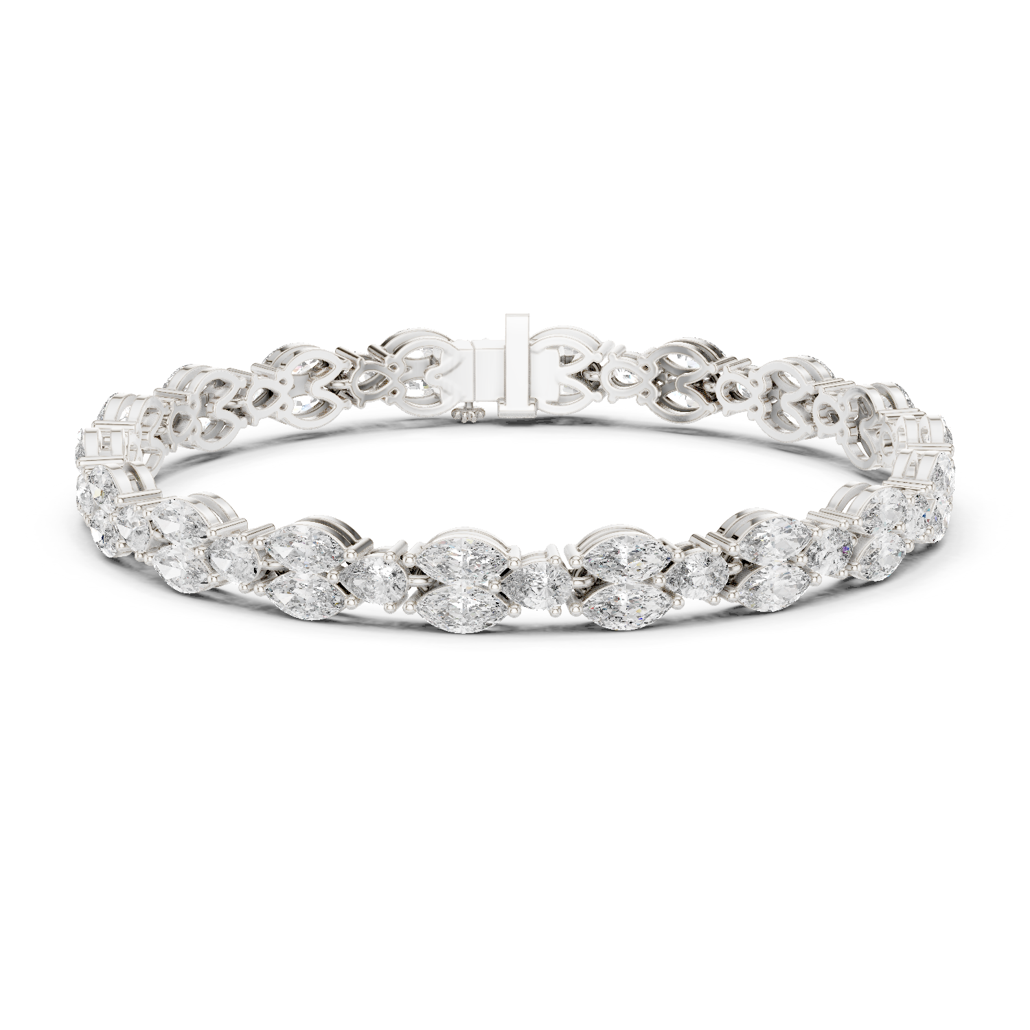 Natural Diamond Tennis Bracelet – 9.02ct GH/SI Signature Opulent Luxe