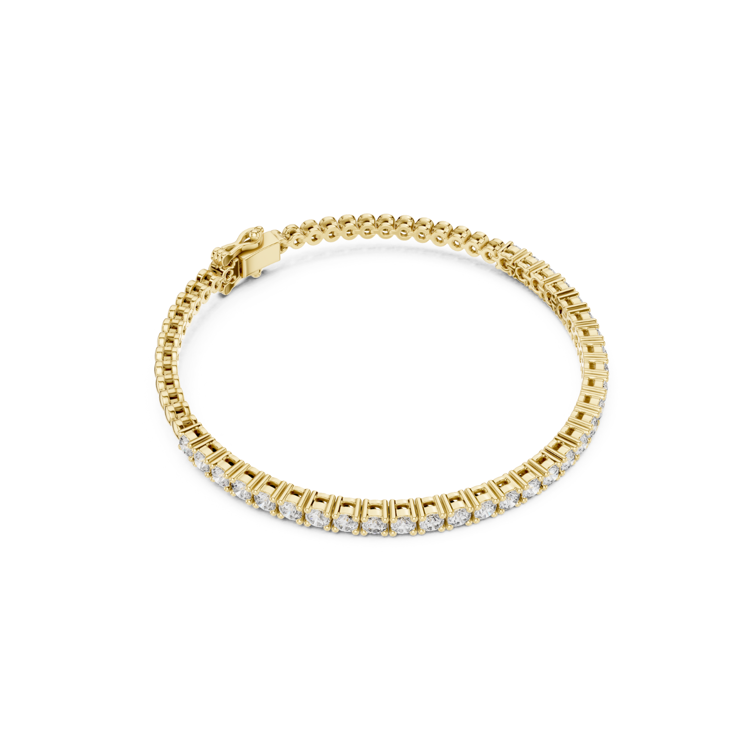 Natural Diamond Tennis Bracelet – 1.95ct EF/VS Timeless Elite Series