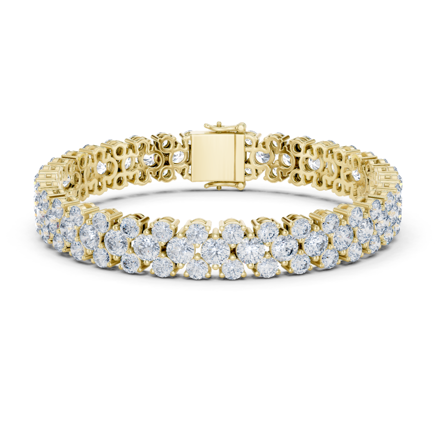 Natural Diamond Tennis Bracelet – 17.38ct I/VS1 Grand Regal Luxe Edition
