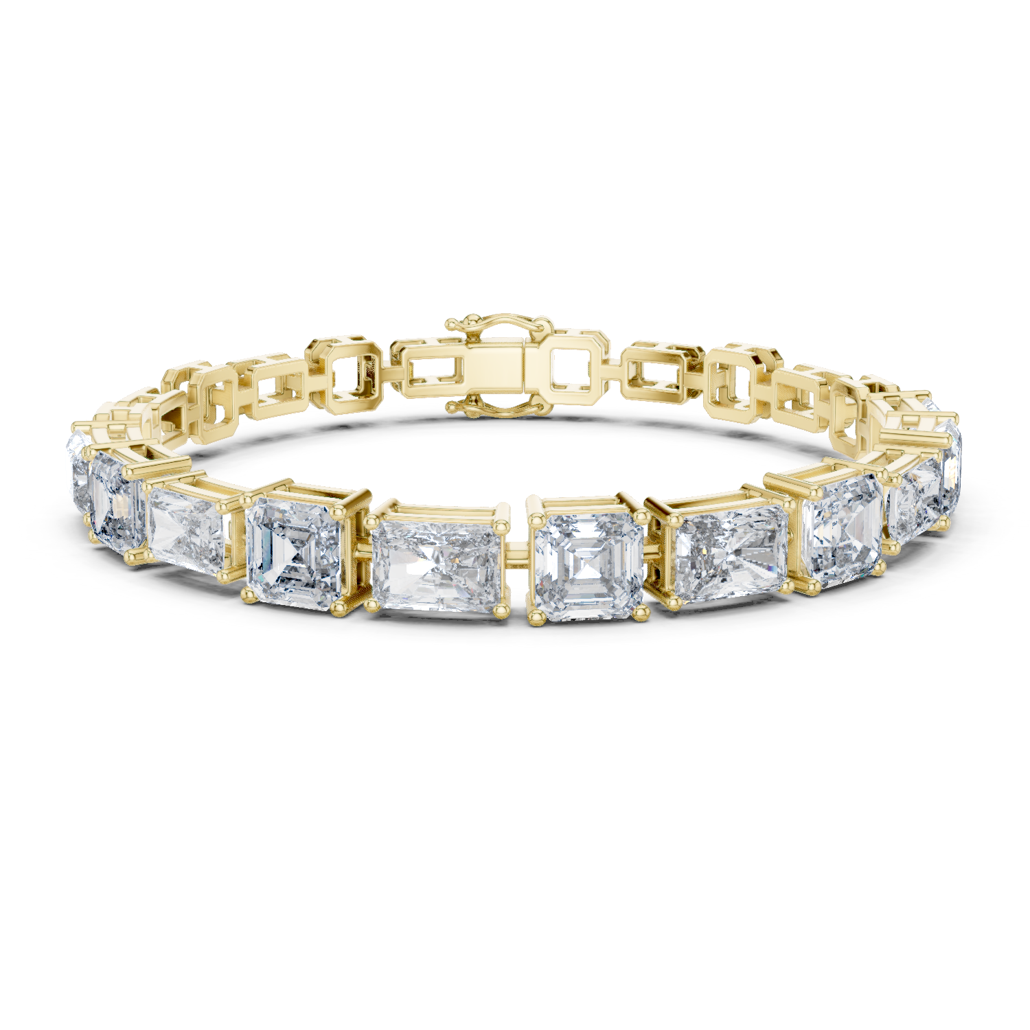 Natural Diamond Tennis Bracelet – 12.82ct H/SI1 Imperial Elegance Luxe Series