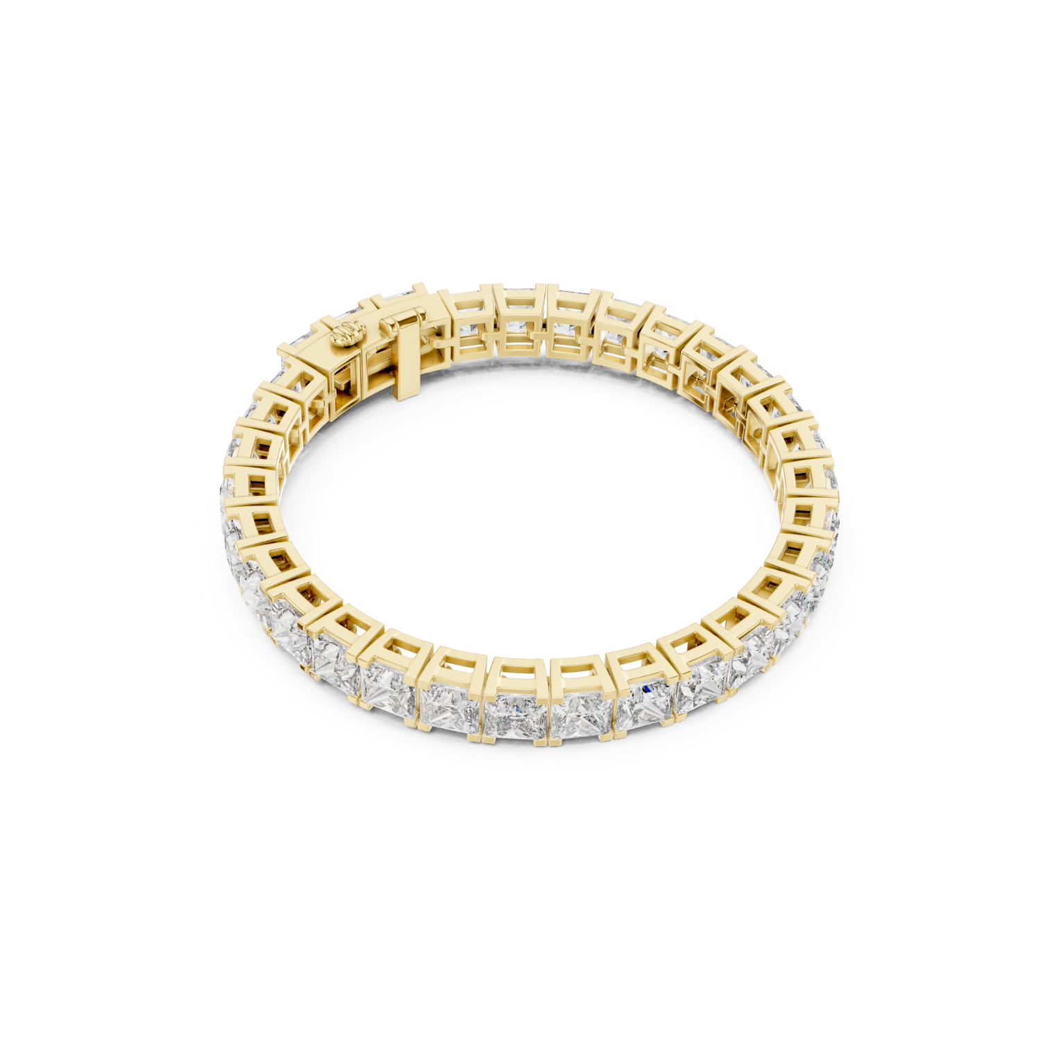 Natural Diamond Tennis Bracelet – 24.28ct H/VS1 Crown Jewel Opulent Edition