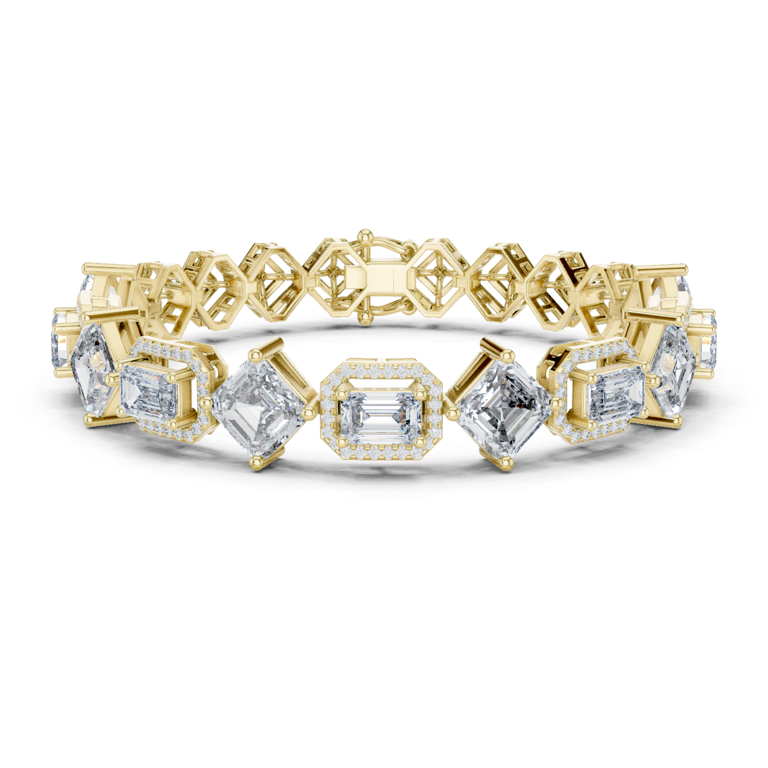 Natural Diamond Tennis Bracelet – 12.04ct H/VS1 Royal Heirloom Collection
