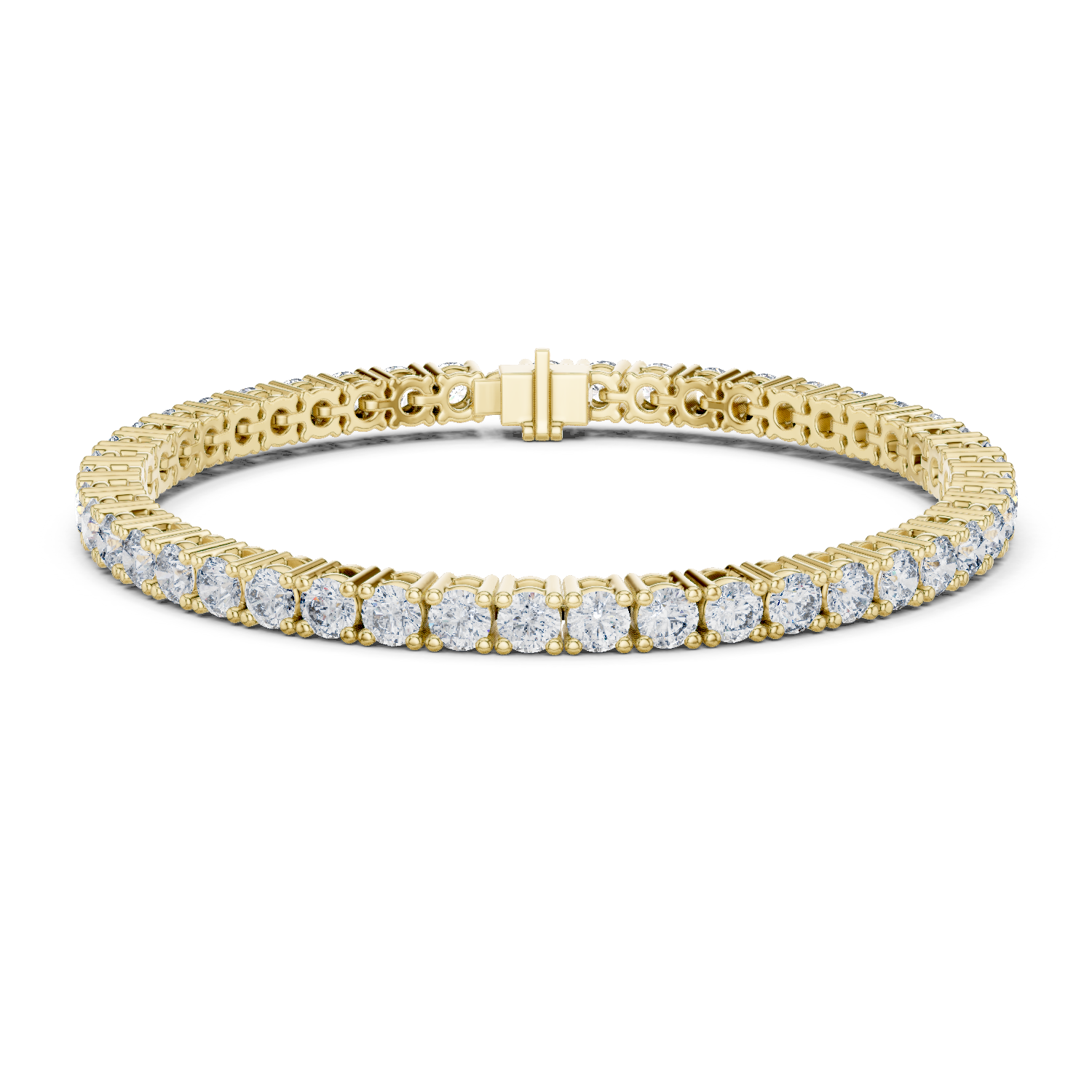 Natural Diamond Tennis Bracelet – 7.42ct GH/VS Timeless Grandeur Prestige Edition