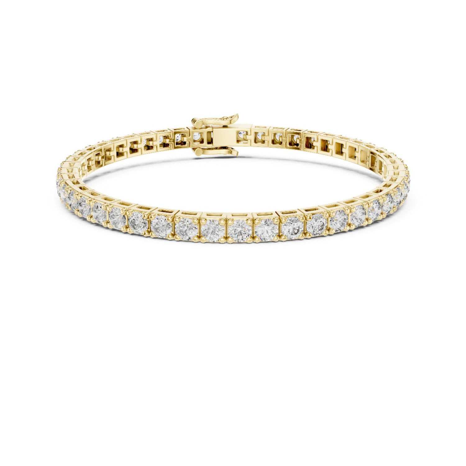 Natural Diamond Tennis Bracelet – 5.17ct EF/VS Signature Luxe Collection