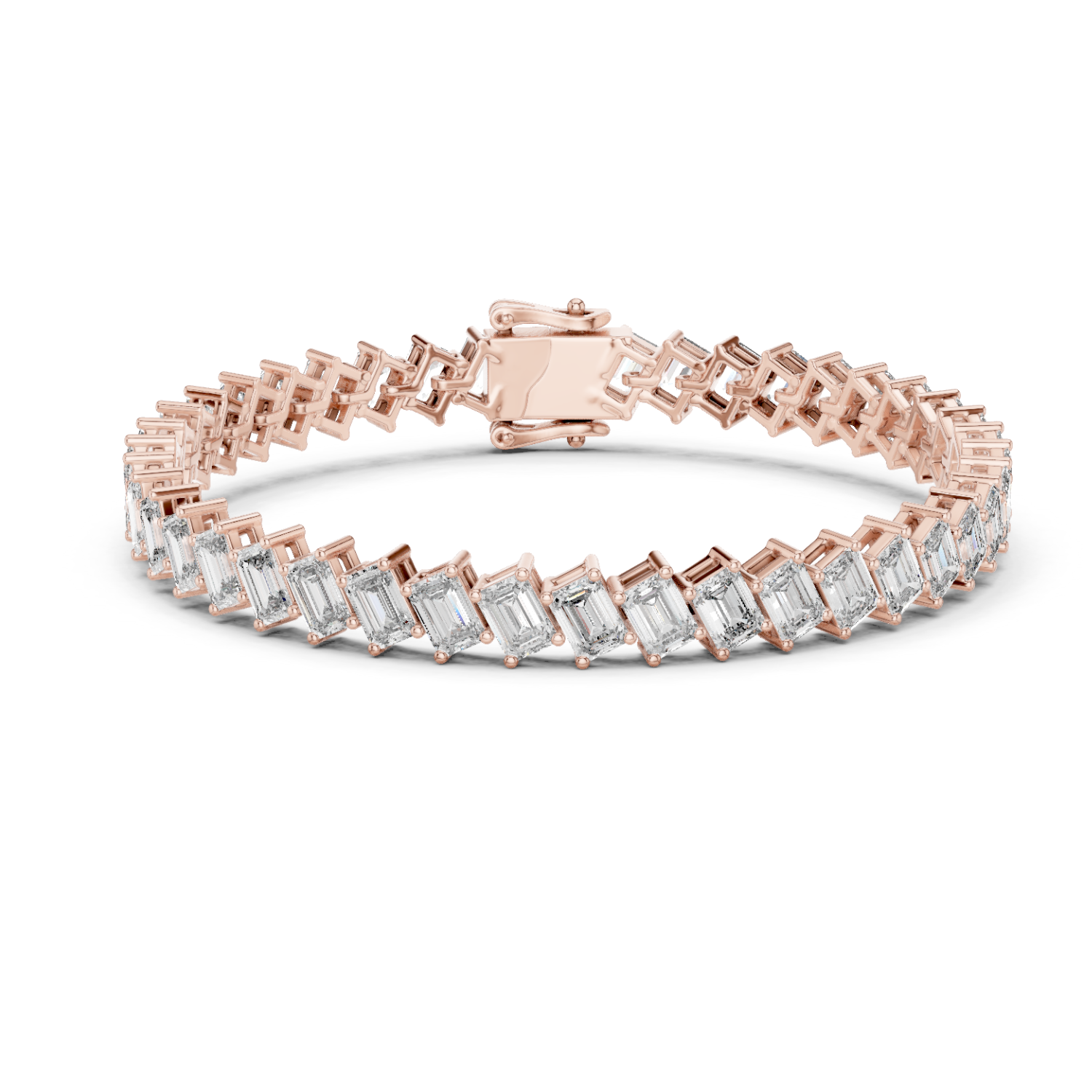 Natural Diamond Tennis Bracelet – 7.52ct GH/VS Sovereign Elite Luxe Collection