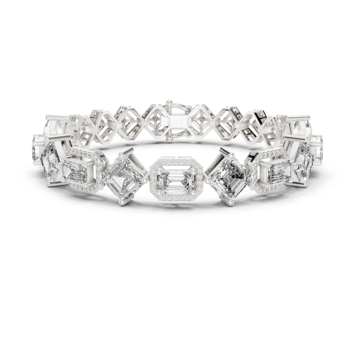 Natural Diamond Tennis Bracelet – 12.04ct H/VS1 Royal Heirloom Collection
