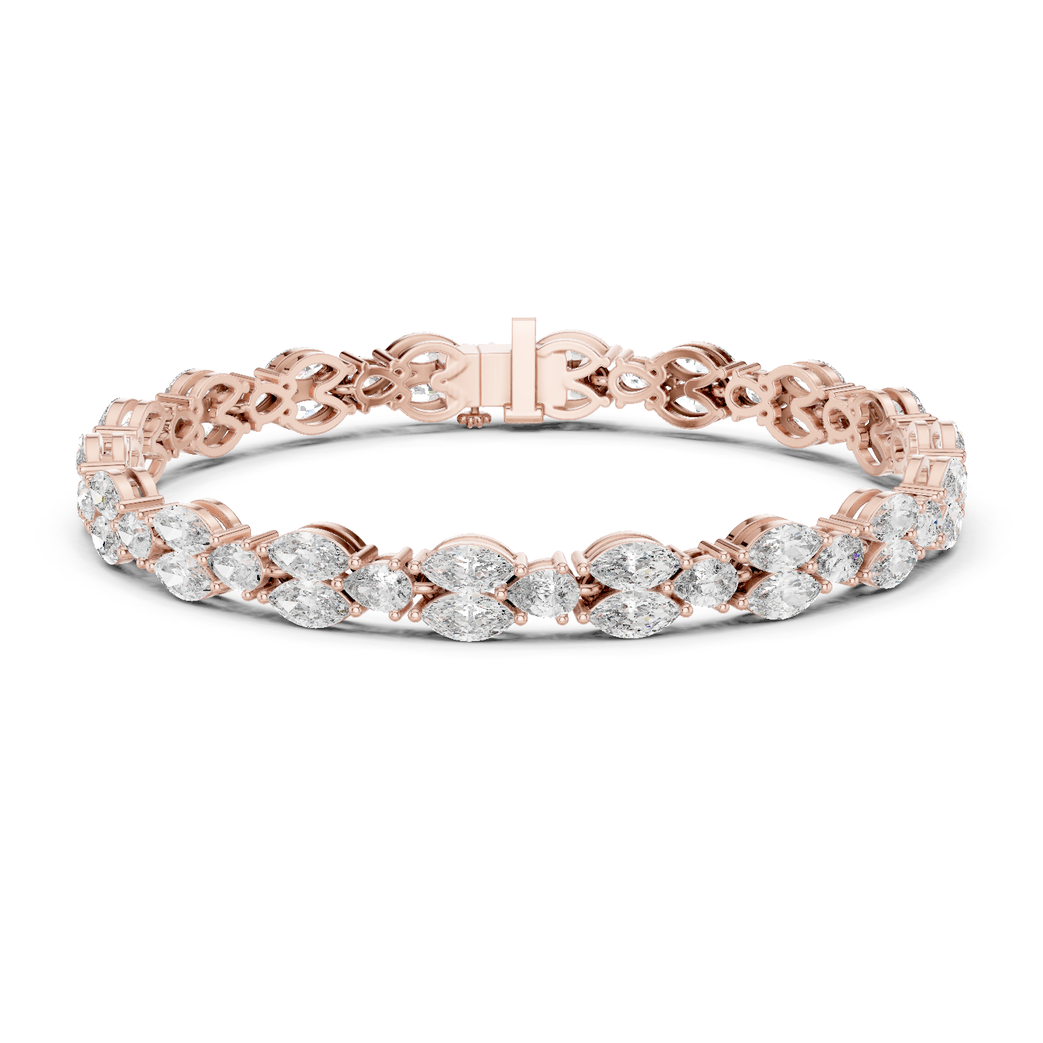 Natural Diamond Tennis Bracelet – 9.02ct GH/SI Signature Opulent Luxe