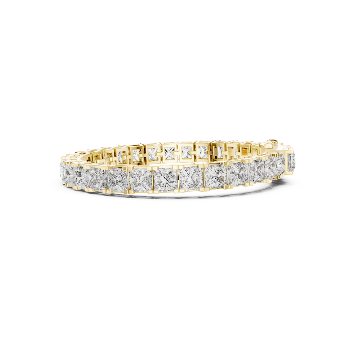 Natural Diamond Tennis Bracelet – 24.28ct H/VS1 Crown Jewel Opulent Edition