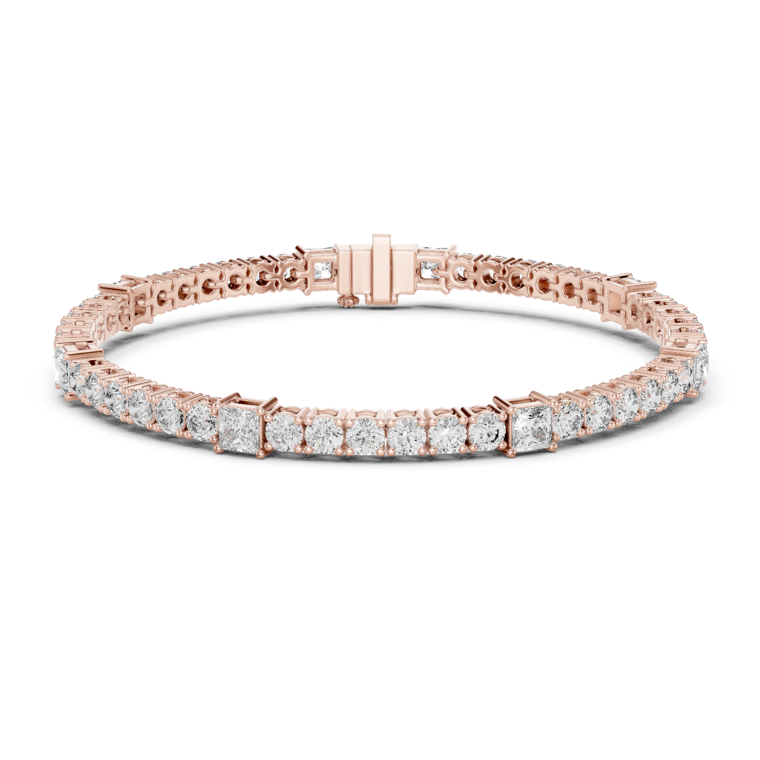 Natural Diamond Tennis Bracelet – 6.62ct H/VS1 Supreme Classic Luxe