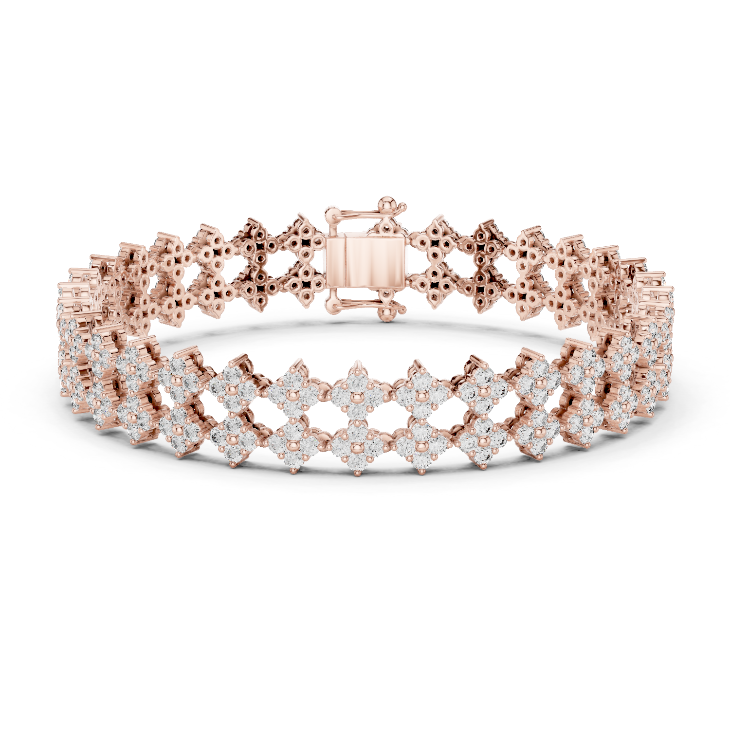 Natural Diamond Tennis Bracelet – 5.12ct EF/VS Timeless Royal Heritage Collection