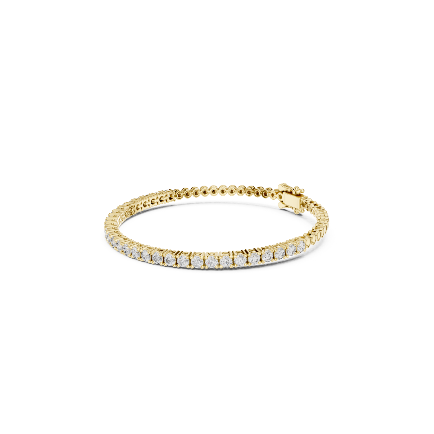 Natural Diamond Tennis Bracelet – 1.95ct EF/VS Timeless Elite Series