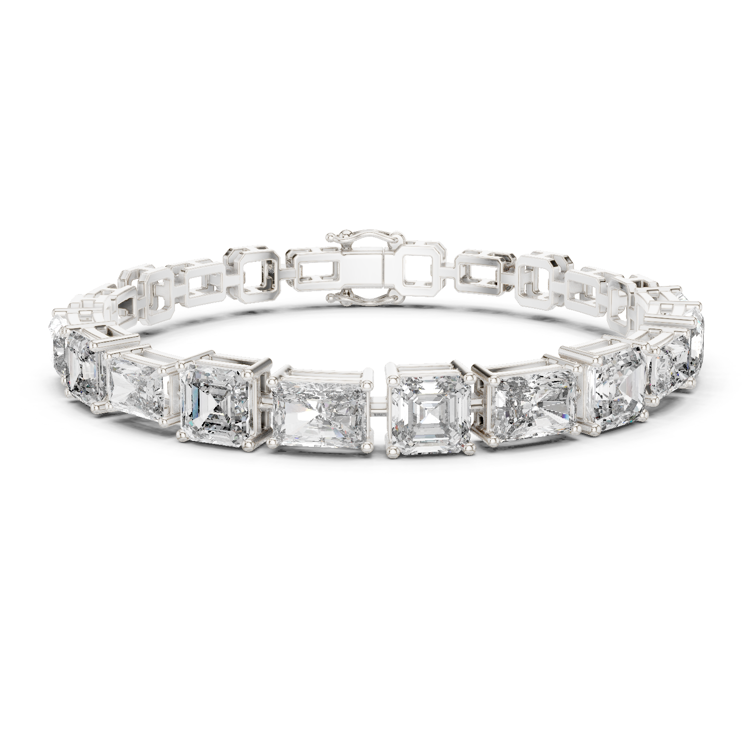 Natural Diamond Tennis Bracelet – 12.82ct H/SI1 Imperial Elegance Luxe Series
