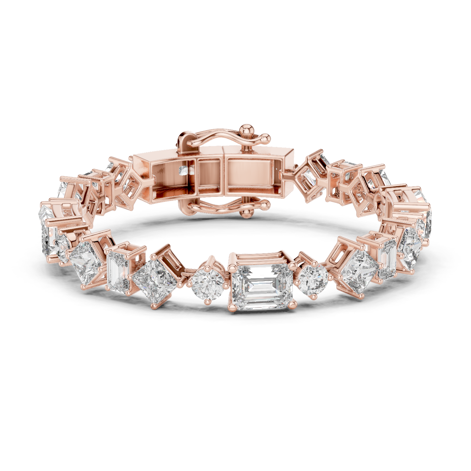 Natural Diamond Tennis Bracelet – 20.07ct I/SI1 Royal Grandeur Signature Series