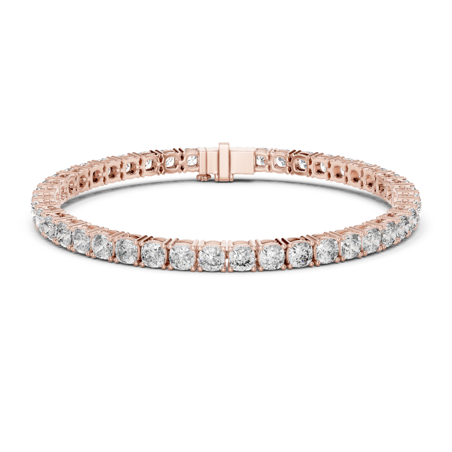 Natural Diamond Tennis Bracelet – 4.40ct GH/VS Majestic Royal Collection