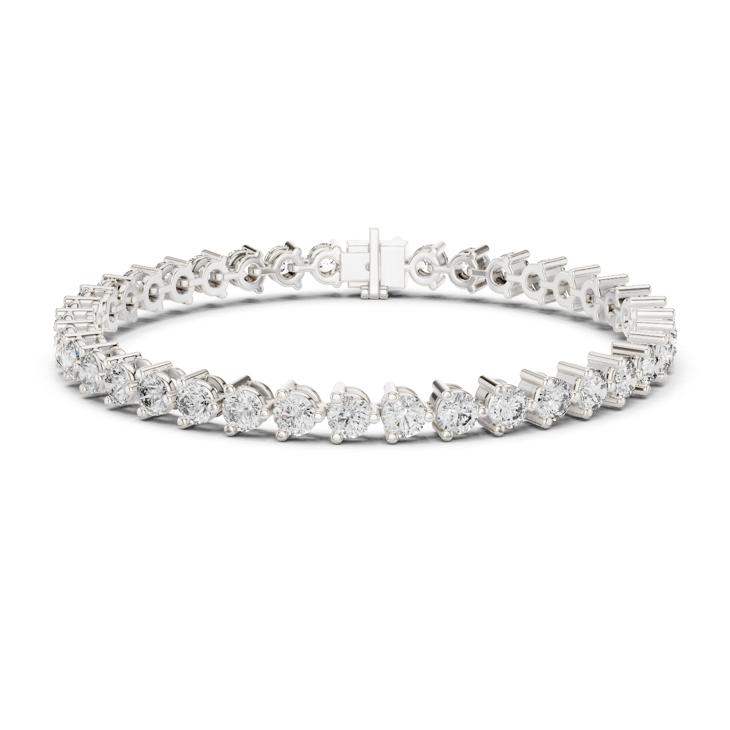 Natural Diamond Tennis Bracelet – 7.98ct H/VS1 Supreme Royal Luxe Heritage