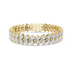 Natural Diamond Tennis Bracelet – 17.58ct J/VS1 Grand Royale Prestige Edition