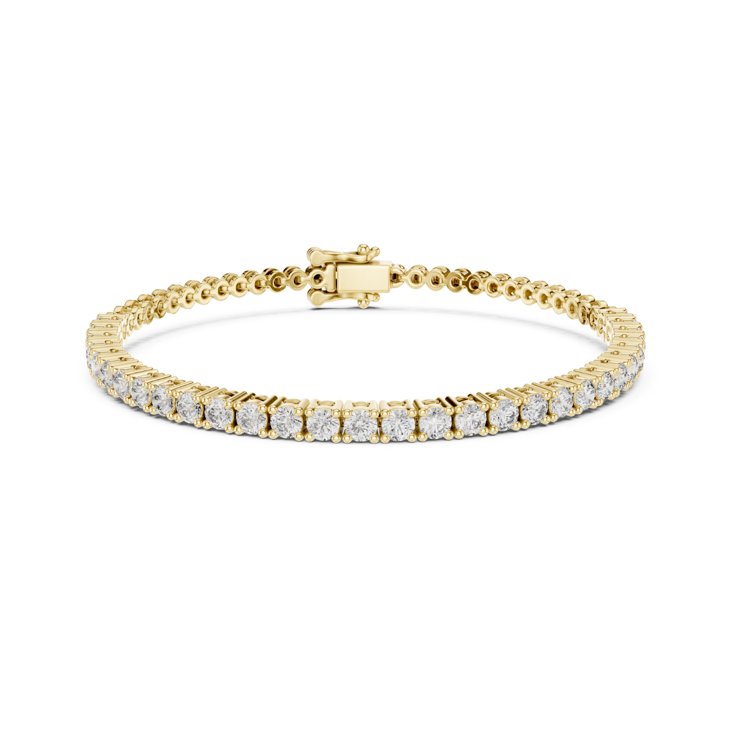 Natural Diamond Tennis Bracelet – 1.95ct EF/VS Timeless Elite Series
