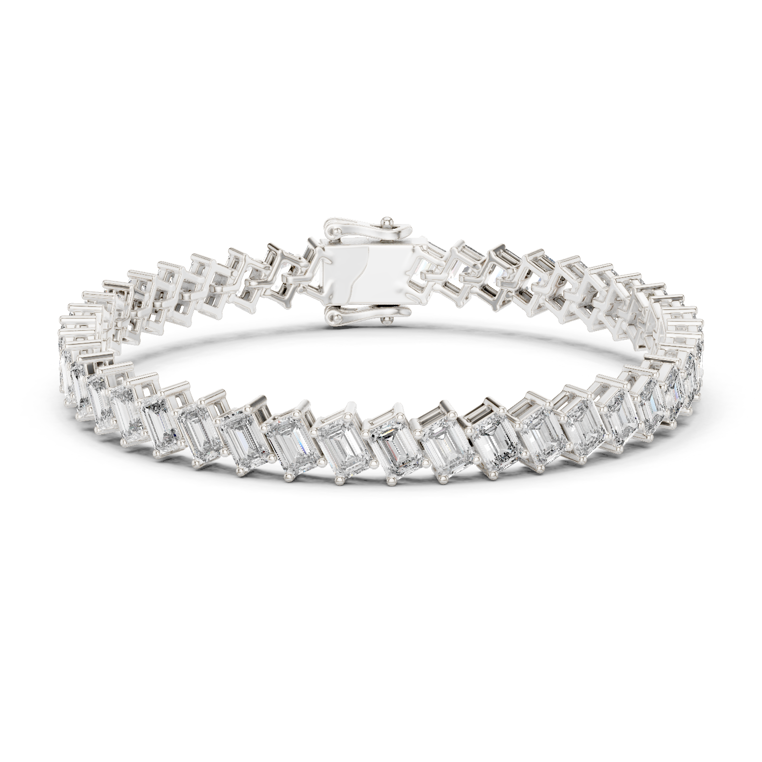 Natural Diamond Tennis Bracelet – 7.52ct GH/VS Sovereign Elite Luxe Collection