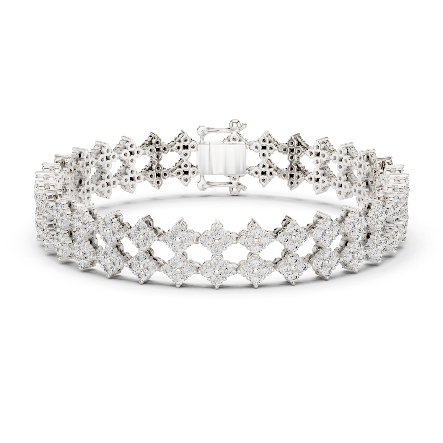 Natural Diamond Tennis Bracelet – 5.12ct EF/VS Timeless Royal Heritage Collection