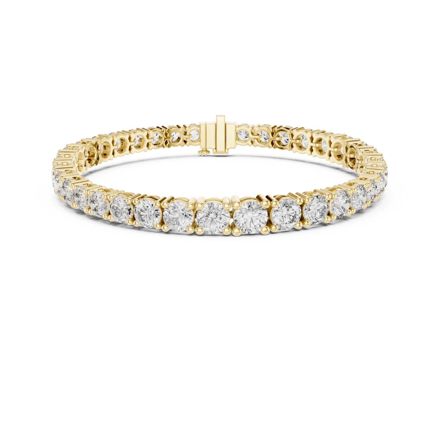 Natural Diamond Tennis Bracelet – 13.19ct H/VS1 Elite Royal Luxe Edition