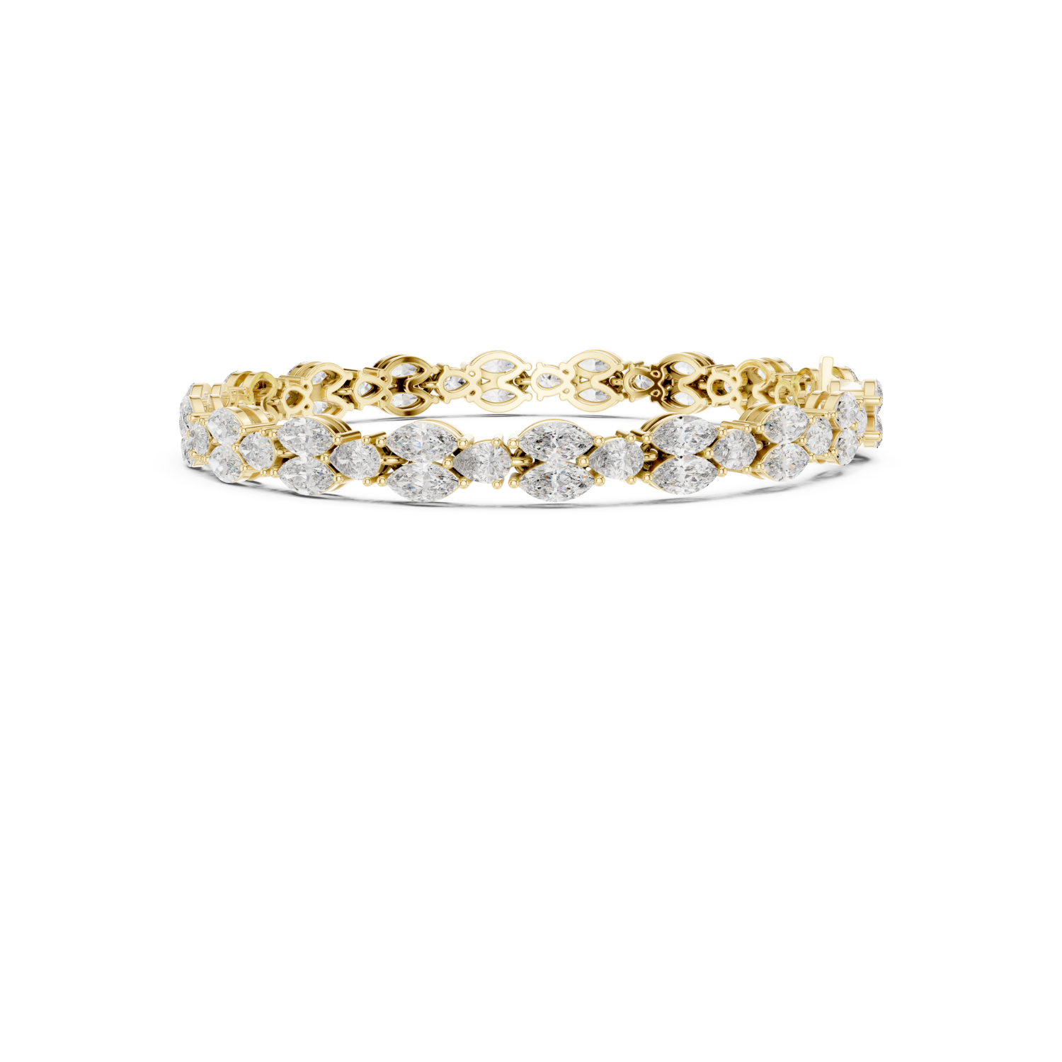 Natural Diamond Tennis Bracelet – 9.02ct GH/SI Signature Opulent Luxe