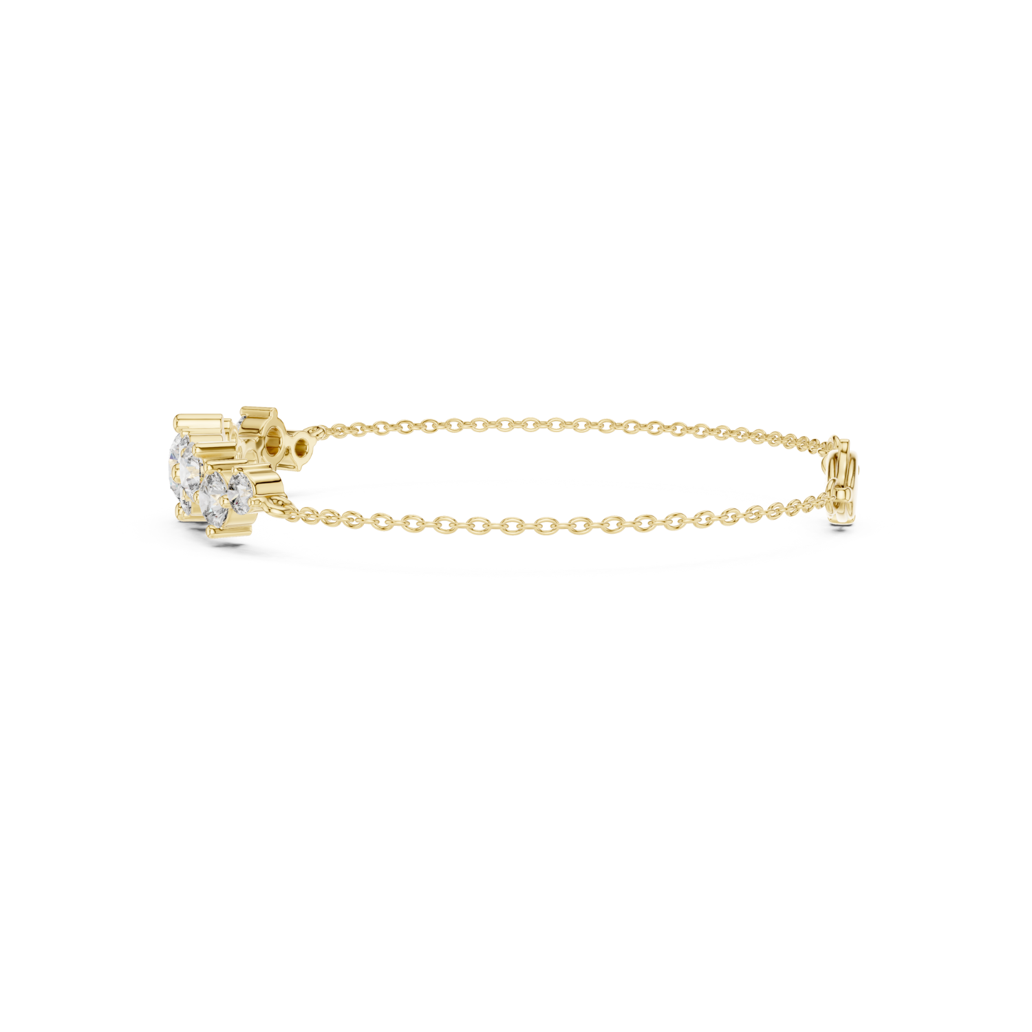 Natural Diamond Charm Bracelet – 3.03ct I/VS1 Supreme Royal Heritage Series
