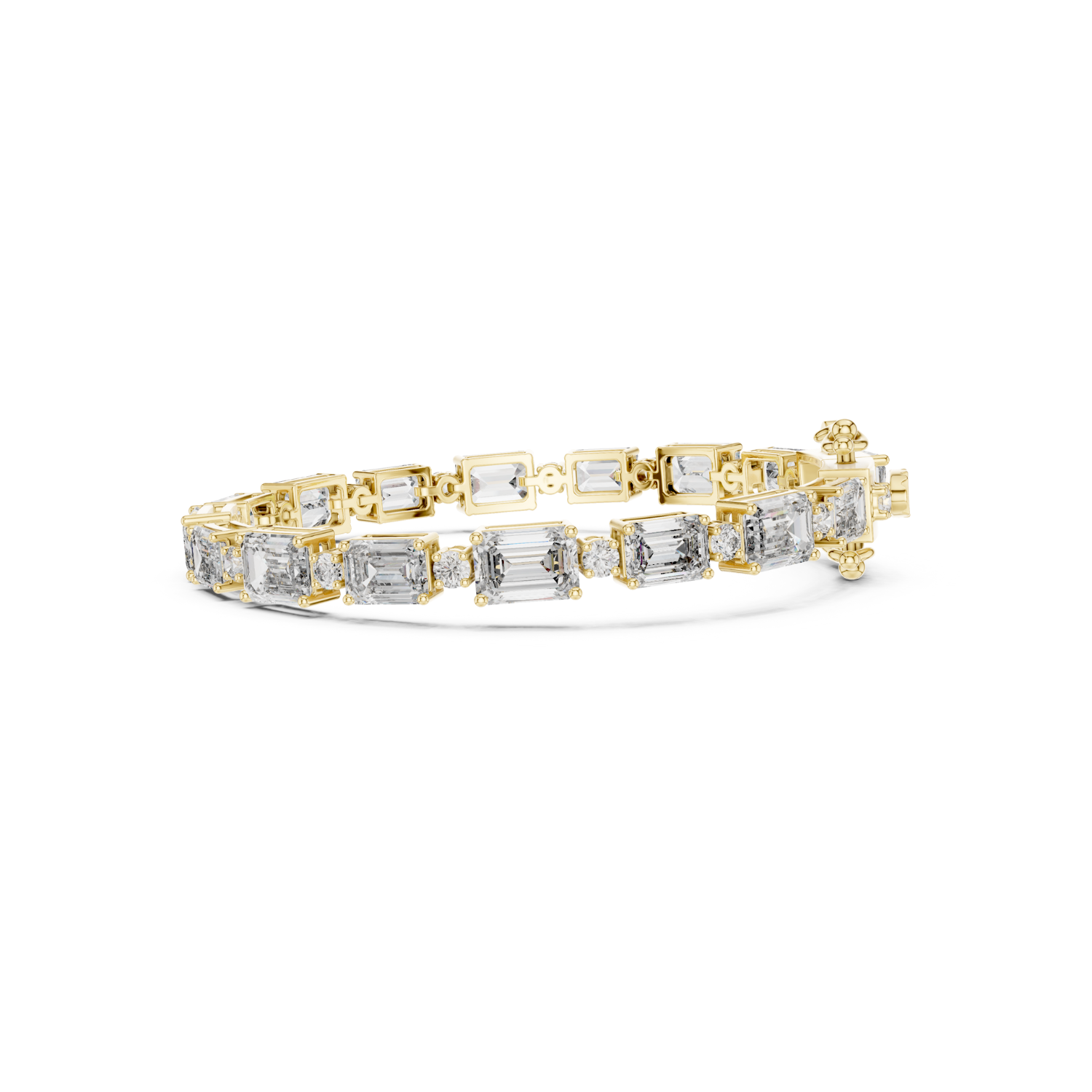 Natural Diamond Tennis Bracelet – 11.34ct H/VS1 Regal Crown Opulence Collection