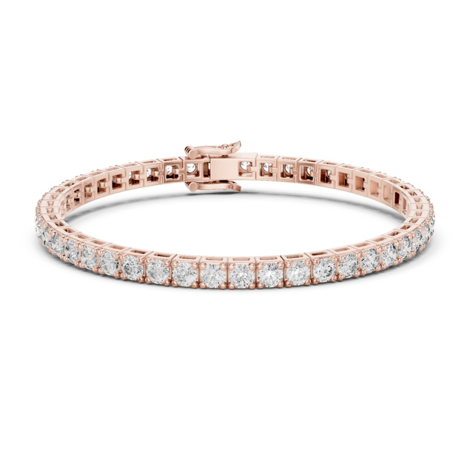 Natural Diamond Tennis Bracelet – 5.17ct EF/VS Signature Luxe Collection