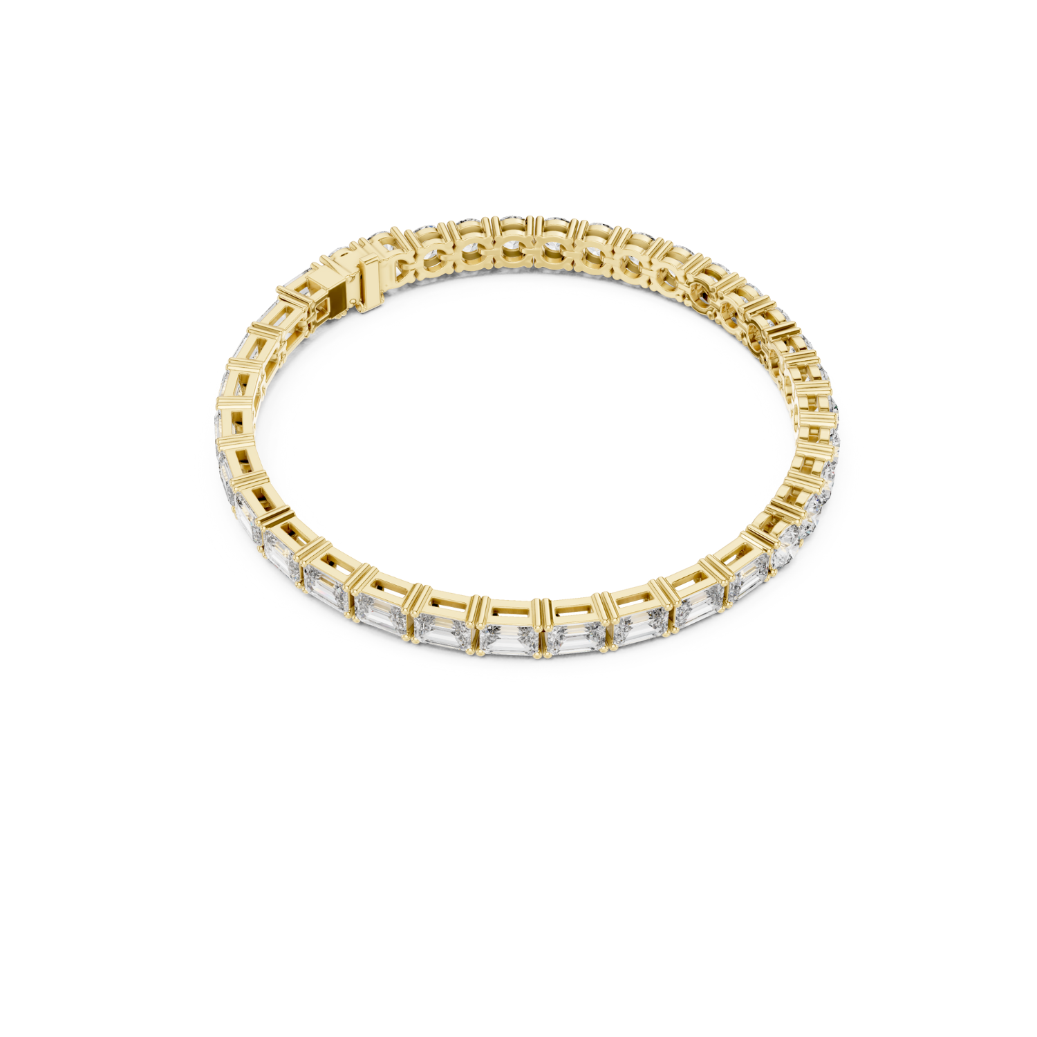 Natural Diamond Tennis Bracelet –12.60ct J/VS2 Opulent Crown Luxe Edition