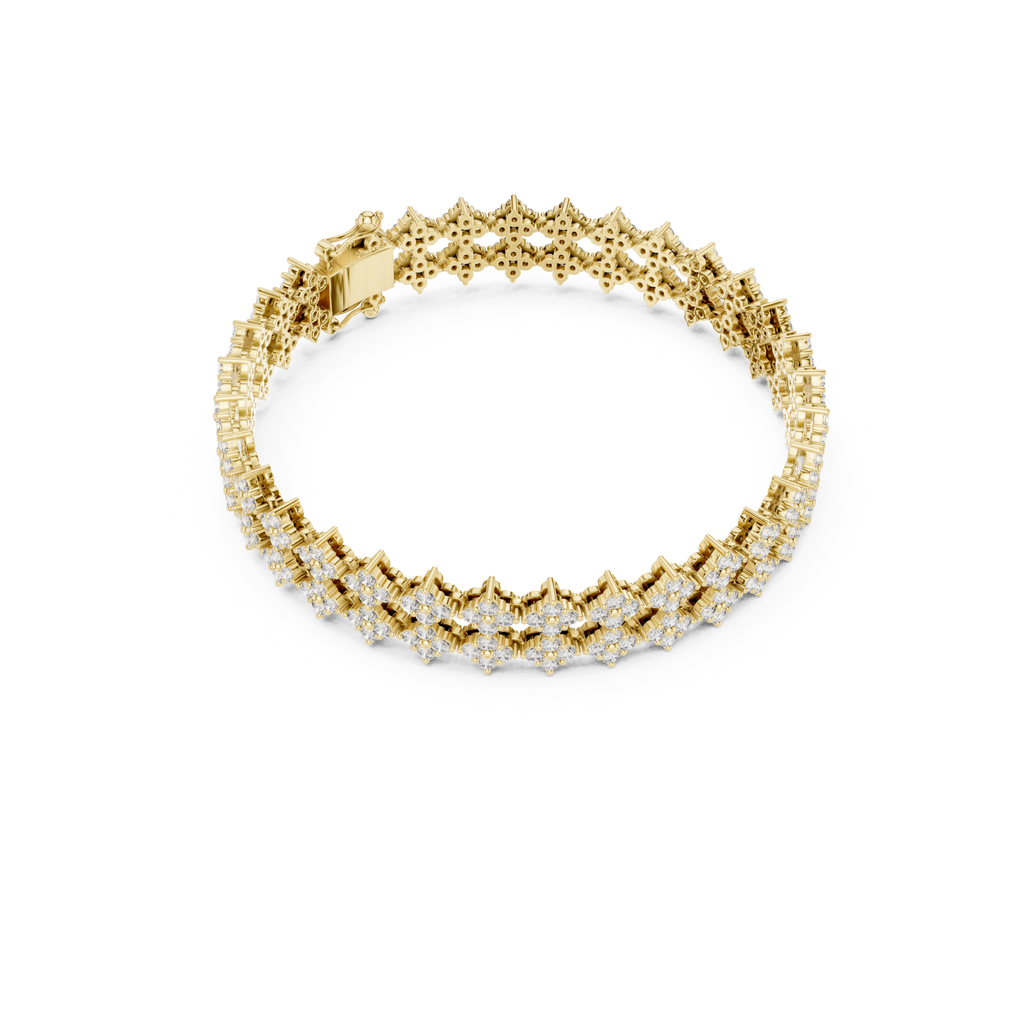 Natural Diamond Tennis Bracelet – 5.12ct EF/VS Timeless Royal Heritage Collection