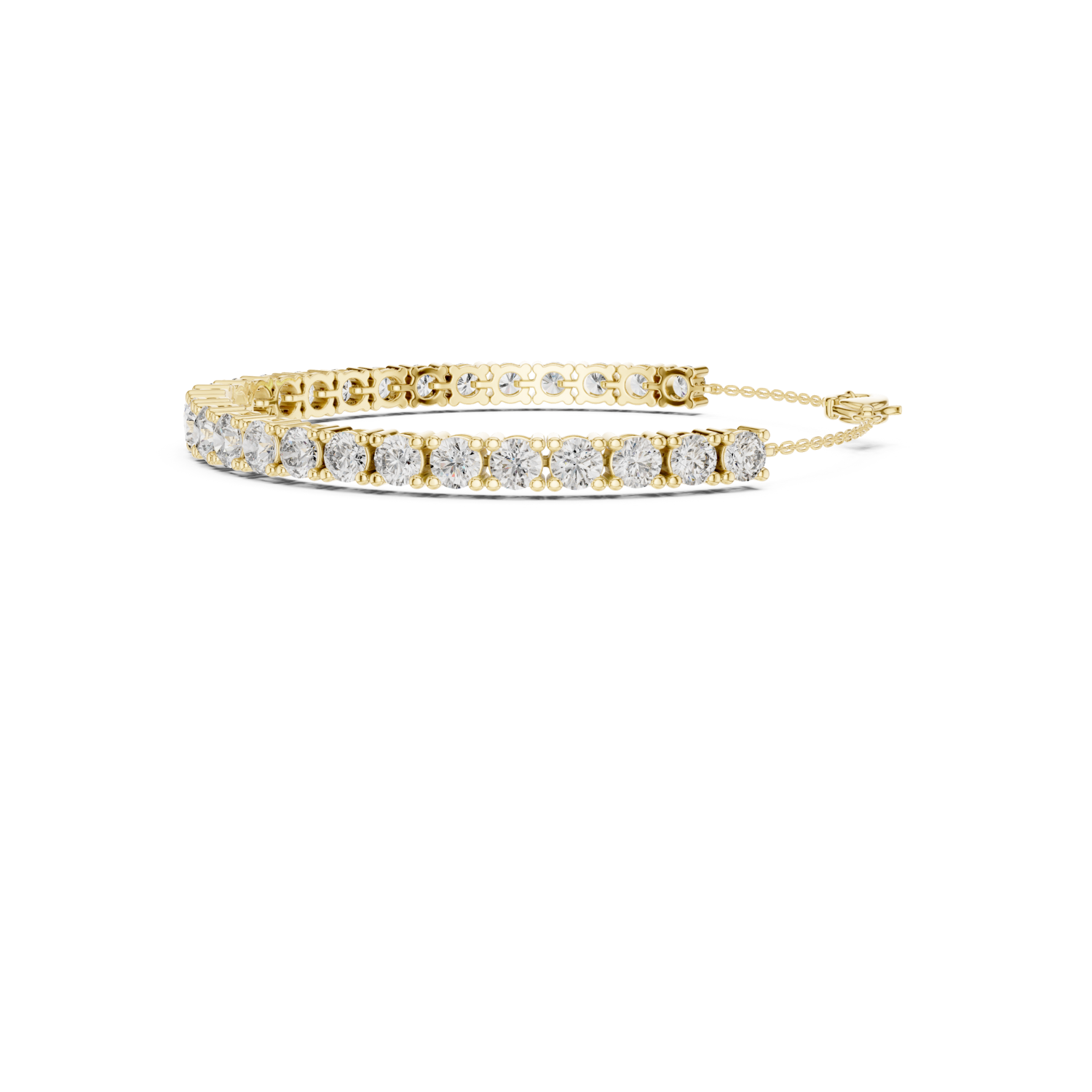 Natural Diamond Tennis Bracelet – 8.06ct H/VS1 Imperial Opulence Collection