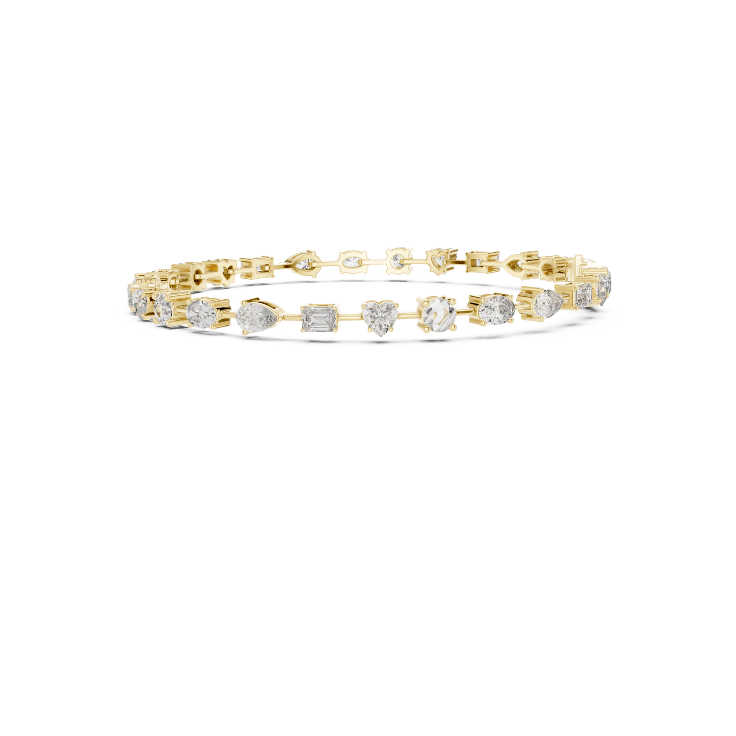Natural Diamond Tennis Bracelet – 3.99ct GH/VS Supreme Royal Luxe