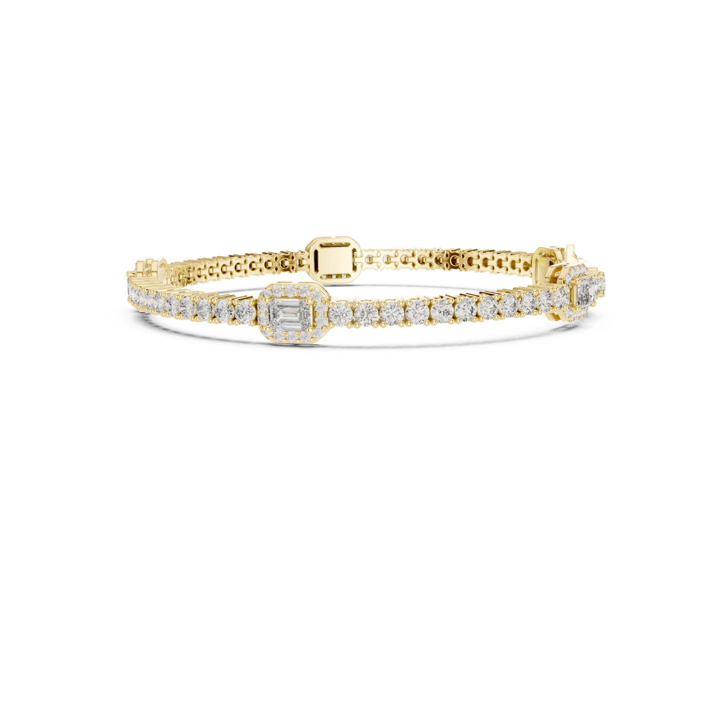 Natural Diamond Tennis Bracelet – 5.27ct J/VS1 Elite Crown Luxe Collection