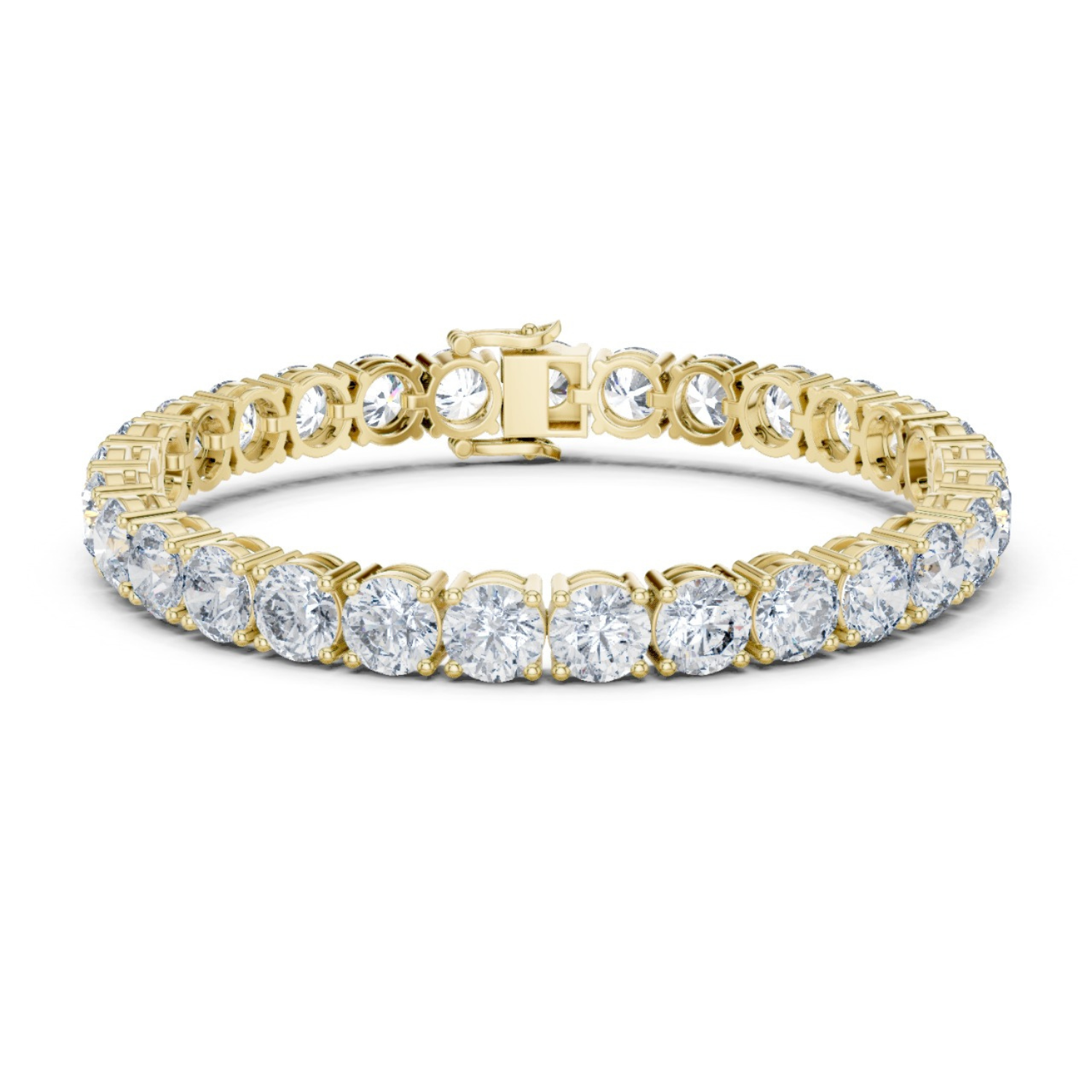 Natural Diamond Tennis Bracelet – 24.65ct I/SI1 Elite Heritage Collection