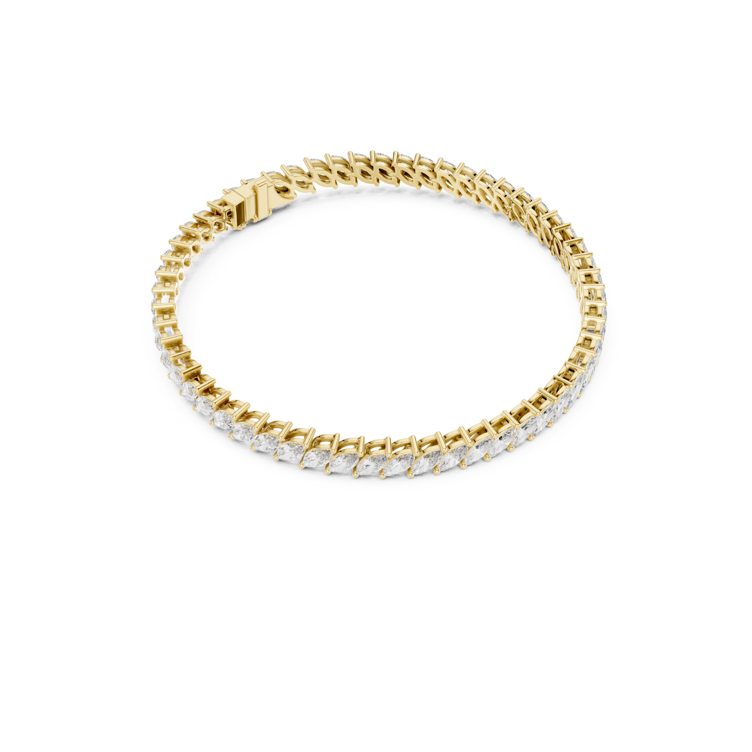 Natural Diamond Tennis Bracelet – 8.40ct GH/SI Noble Crown Luxe Series