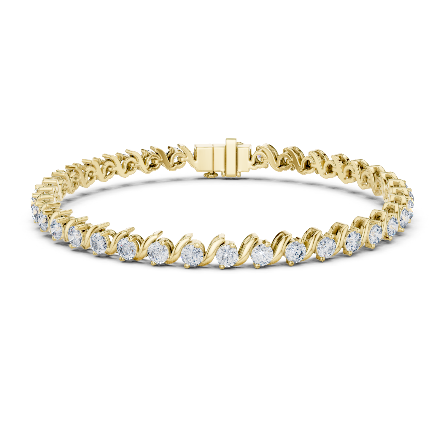 Natural Diamond Tennis Bracelet – 3.60ct EF/VS Opulent Luxe Collection
