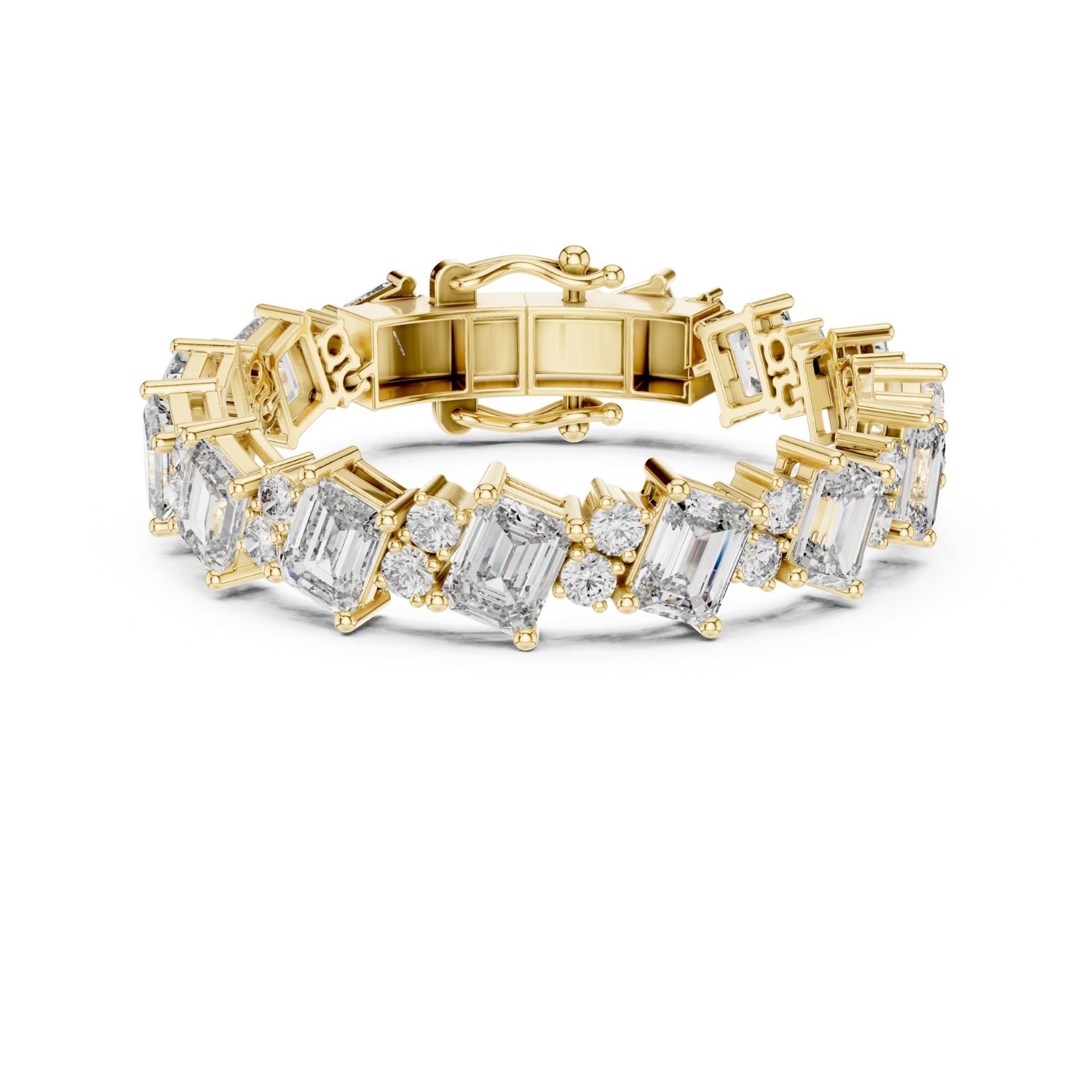 Natural Diamond Tennis Bracelet – 27.43ct J/SI1 Noble Grace Prestige Series