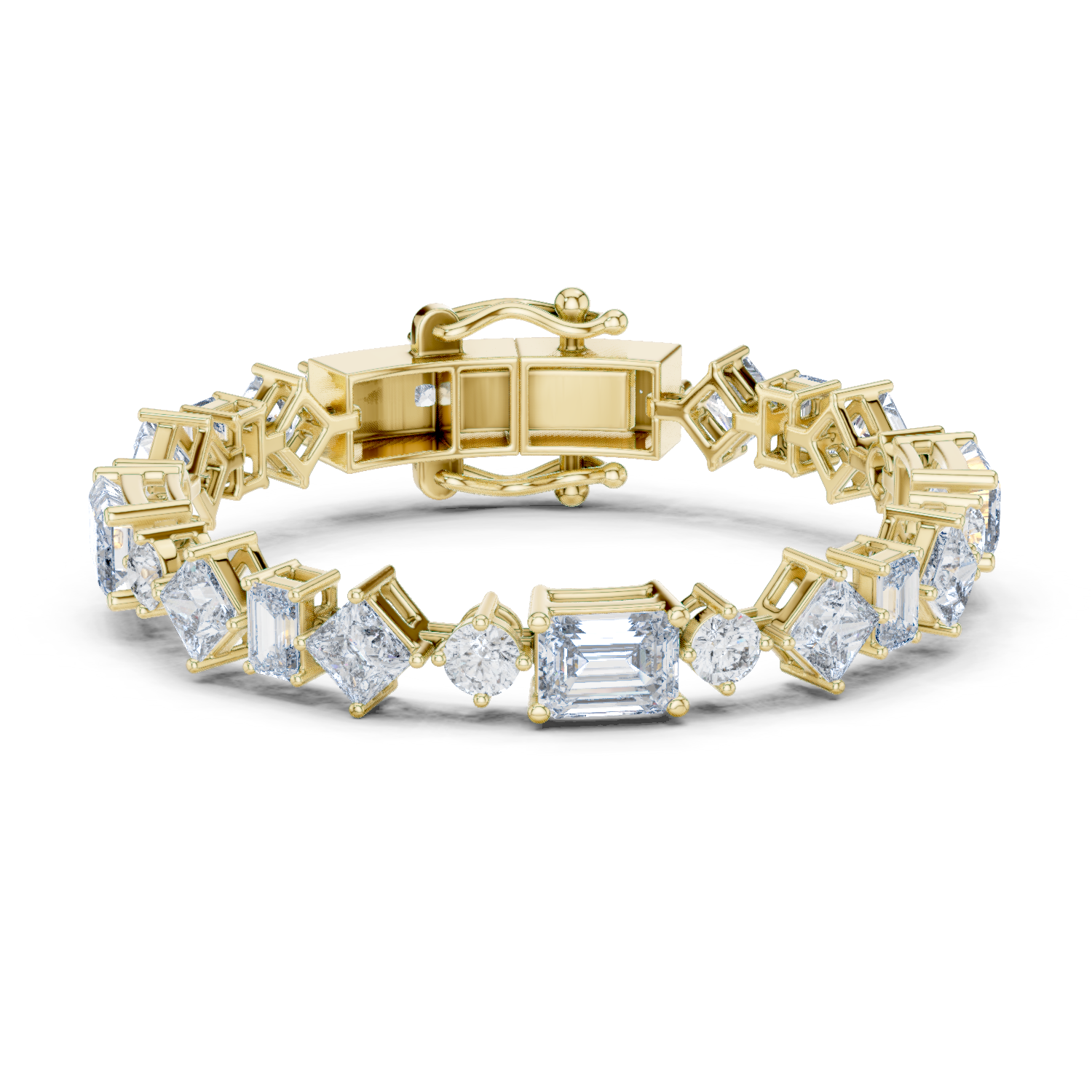 Natural Diamond Tennis Bracelet – 20.07ct I/SI1 Royal Grandeur Signature Series
