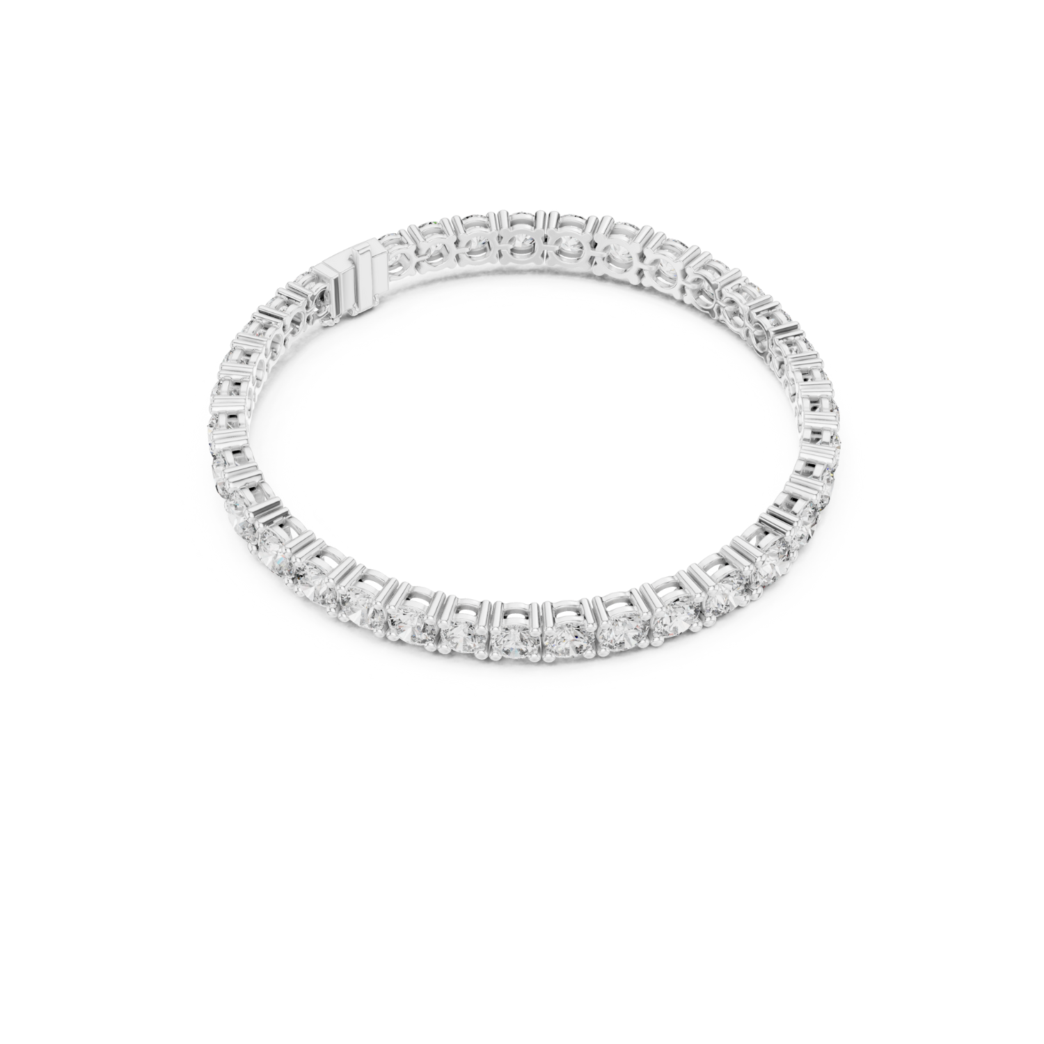 Natural Diamond Tennis Bracelet – 13.19ct H/VS1 Elite Royal Luxe Edition