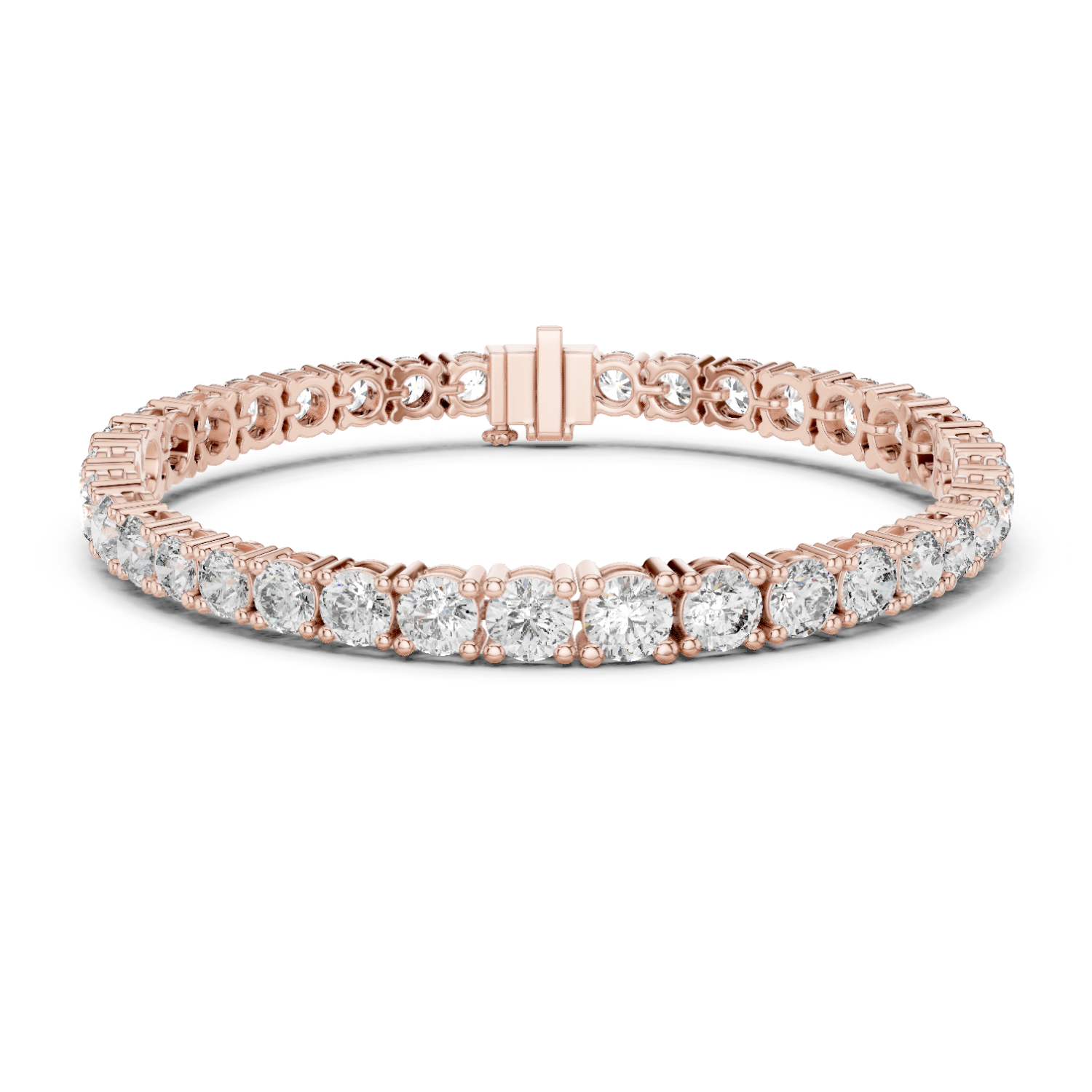 Natural Diamond Tennis Bracelet – 13.19ct H/VS1 Elite Royal Luxe Edition