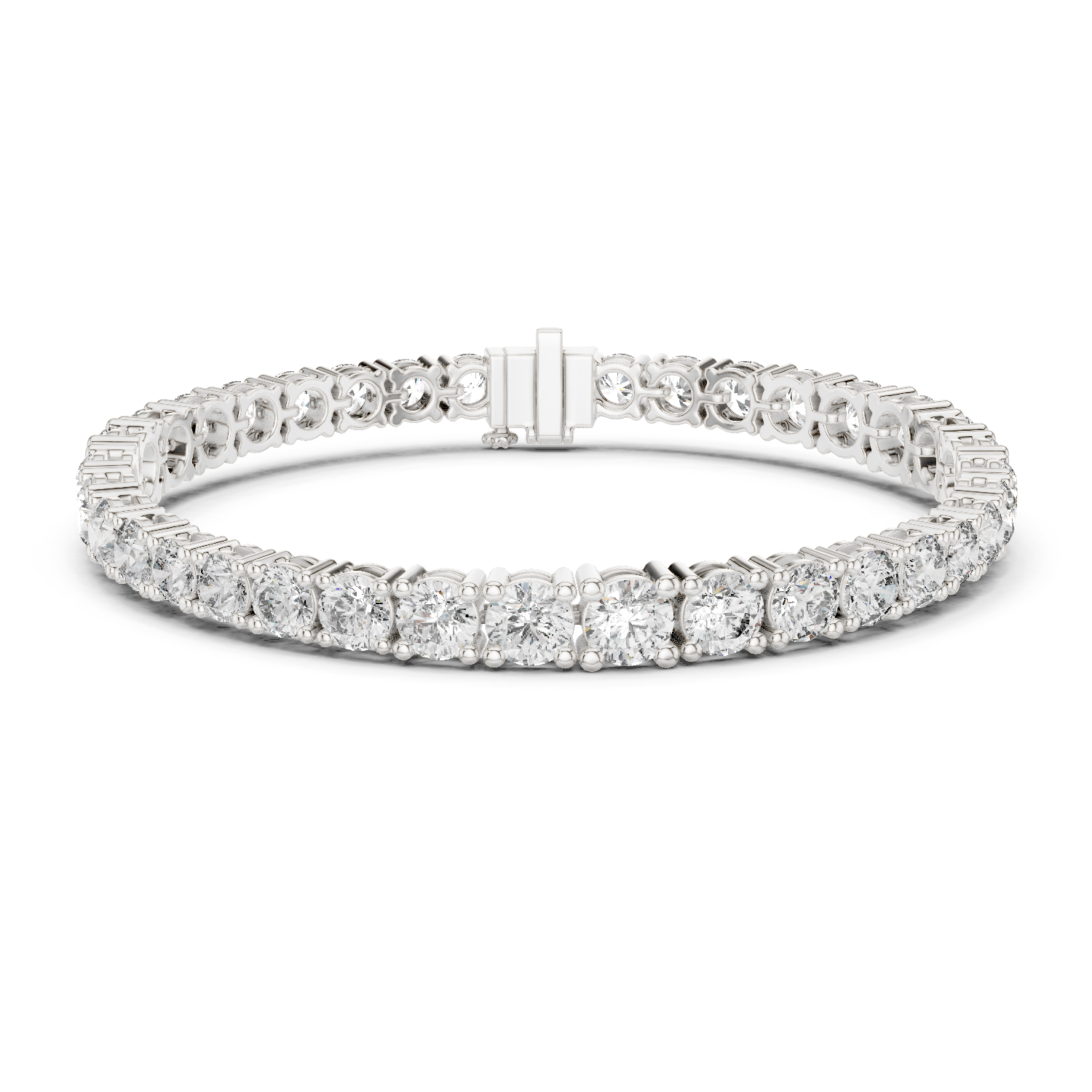 Natural Diamond Tennis Bracelet – 13.19ct H/VS1 Elite Royal Luxe Edition