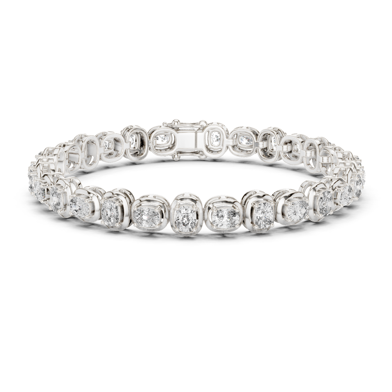 Natural Diamond Tennis Bracelet – 6.82ct H/VS2 Supreme Royal Luxe Heritage