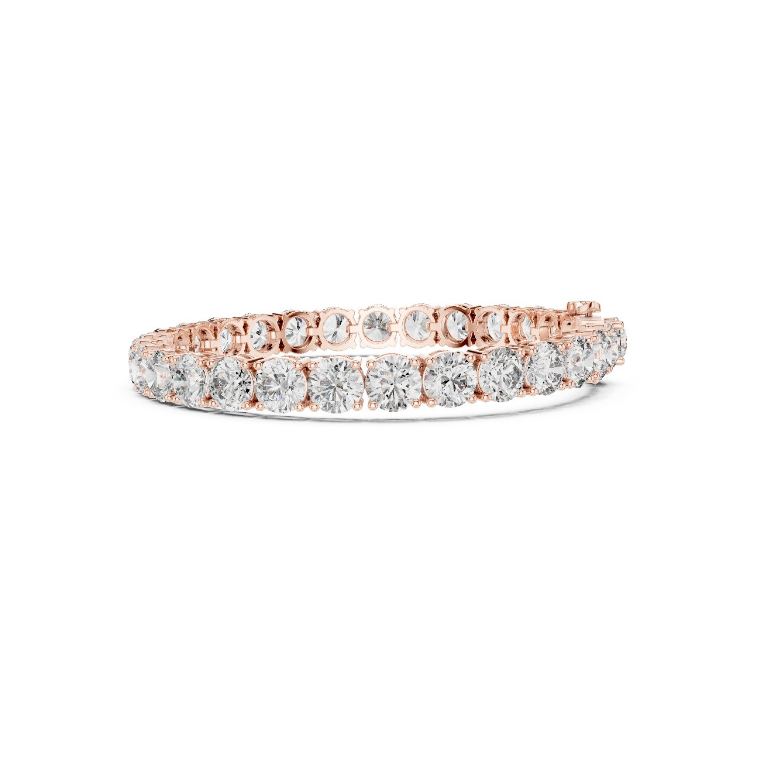 Natural Diamond Tennis Bracelet – 24.65ct I/SI1 Elite Heritage Collection